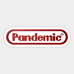 pandemic - Logo Sticker